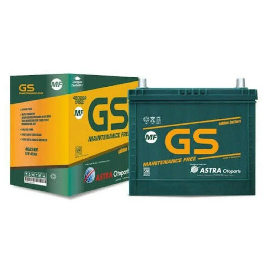 Aki kering Kap. 12 V, 45 AH GS