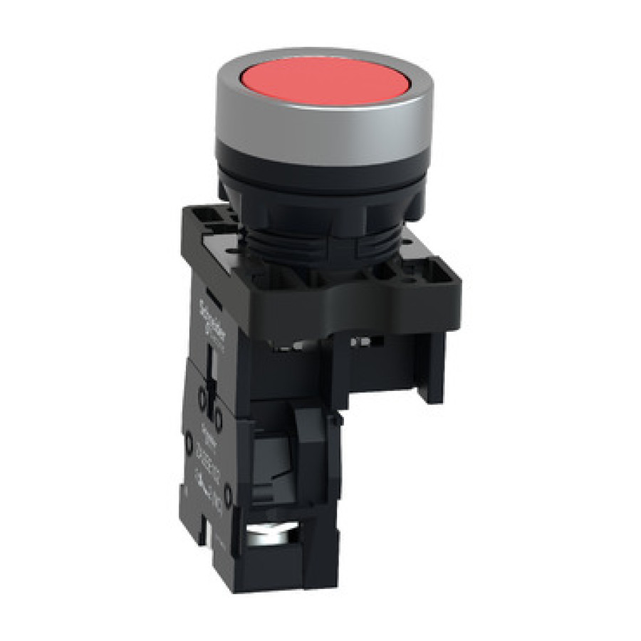 Push Button No-Nc Merah