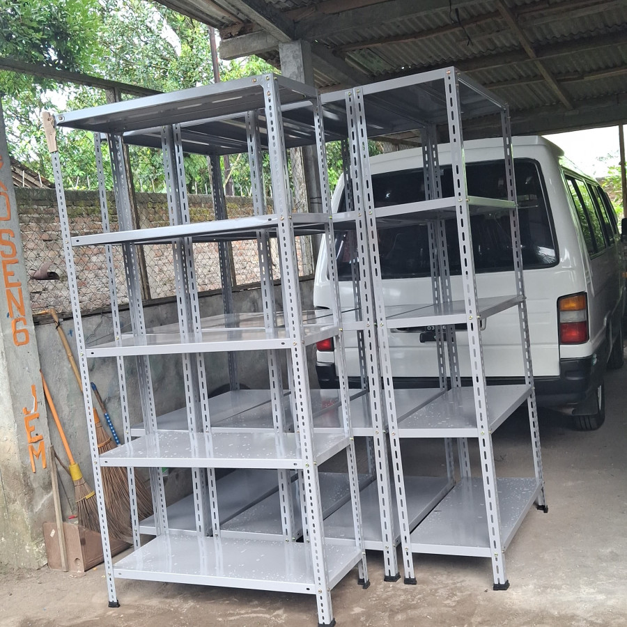 Rak arsip full besi - depan