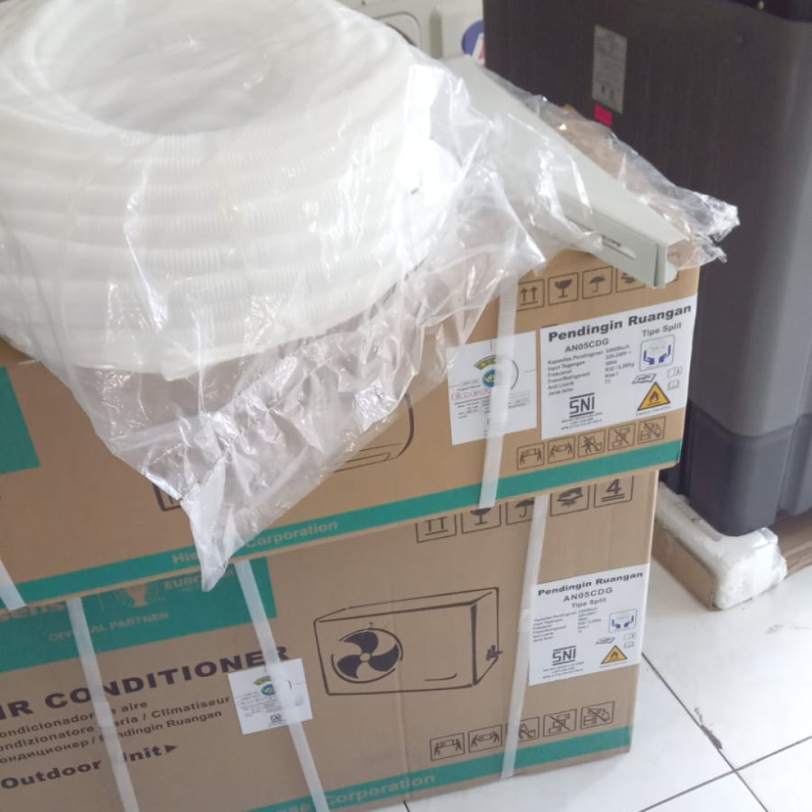 Layanan pasang AC dan perlengkapan 1/2 -1PK - depan