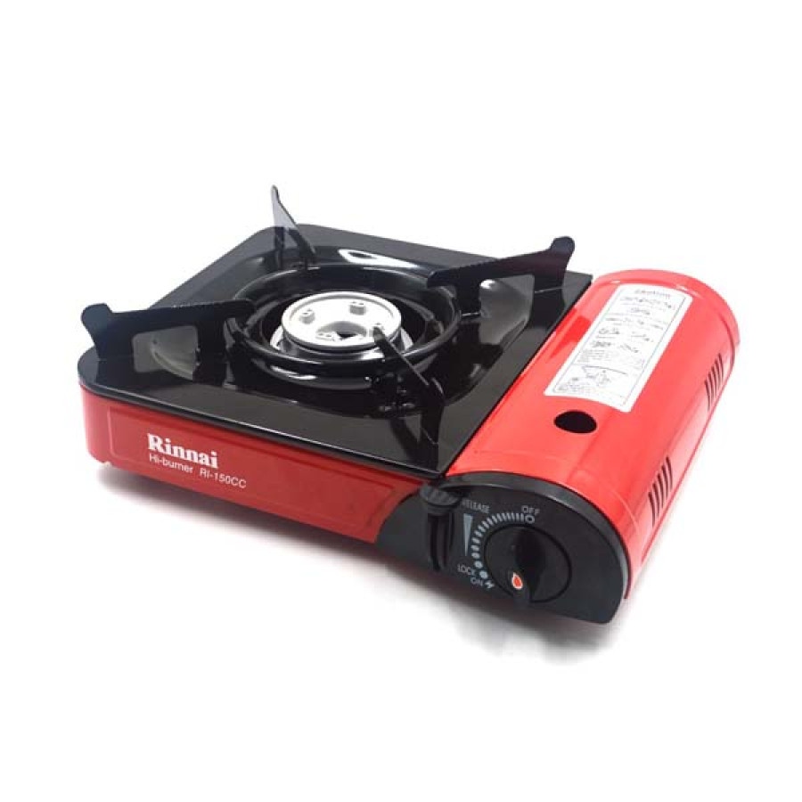 Rinnai Kompor Gas Portable + Gas - depan
