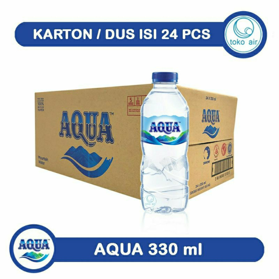 Aqua Botol 330ml