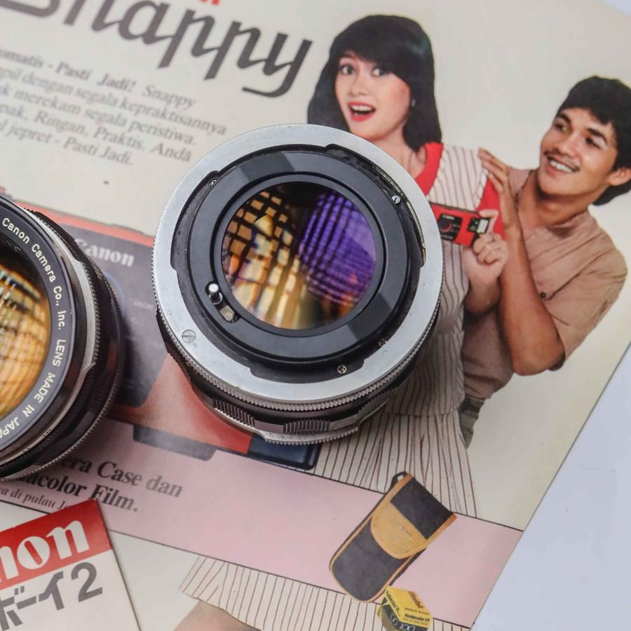 Lensa 58mm Kamera DSLR - utama
