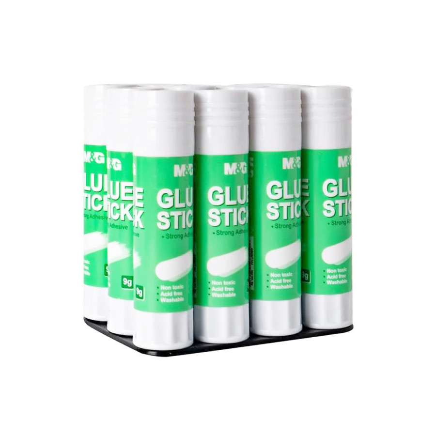 Glue Stick Lem Kertas Stick M&G ASGN7134 9Gr 12 PCS - utama