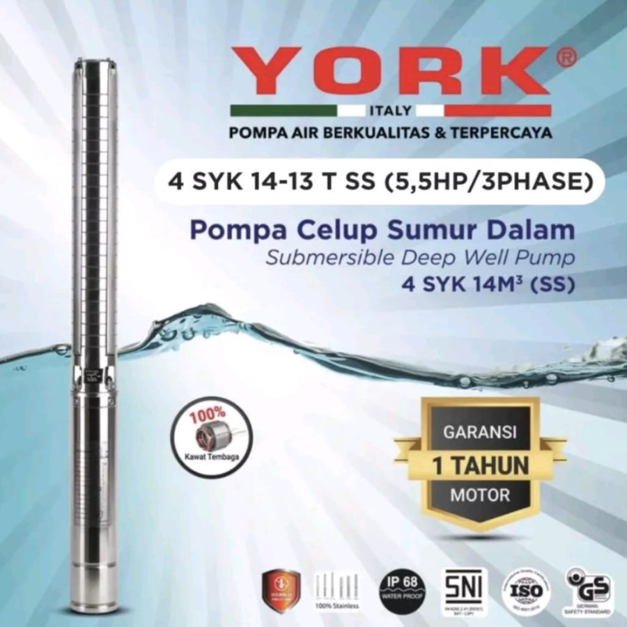 Pompa Clump 4 SYK 14‑13 T (SS)