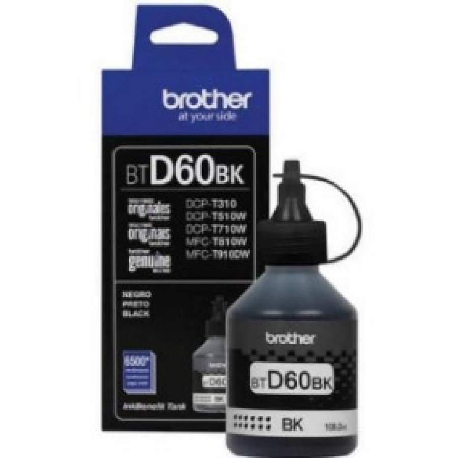 Tinta Brother BT D60bkbt 5000 Hitam