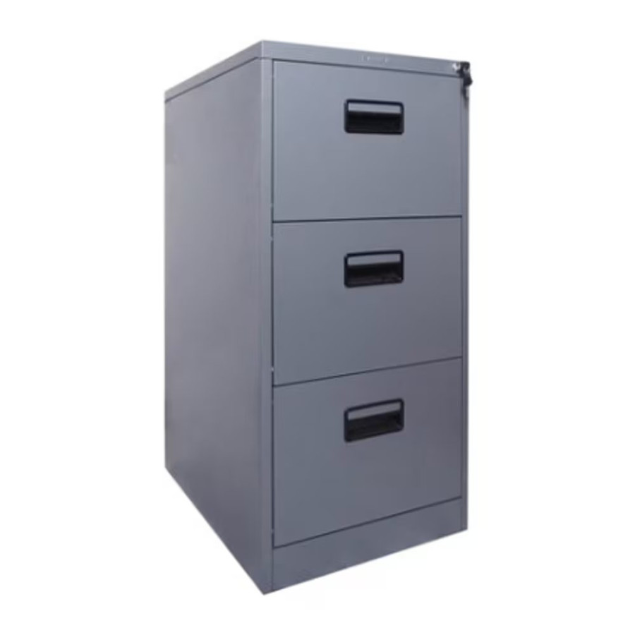 FILLING CABINET 3 TINGKAT, BAHAN BESI