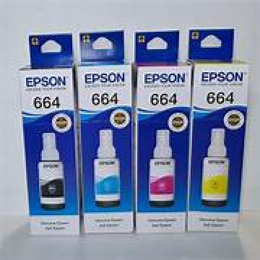 TINTA PRINTER EPSON 664 HITAM / WARNA