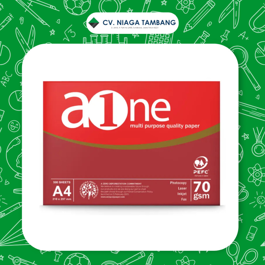 KERTAS HVS AONE A4 70GR
