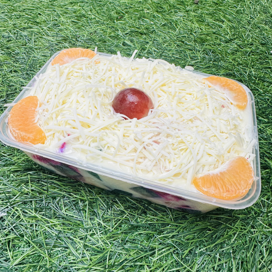 Salad Buah Kemasan 500ml - depan