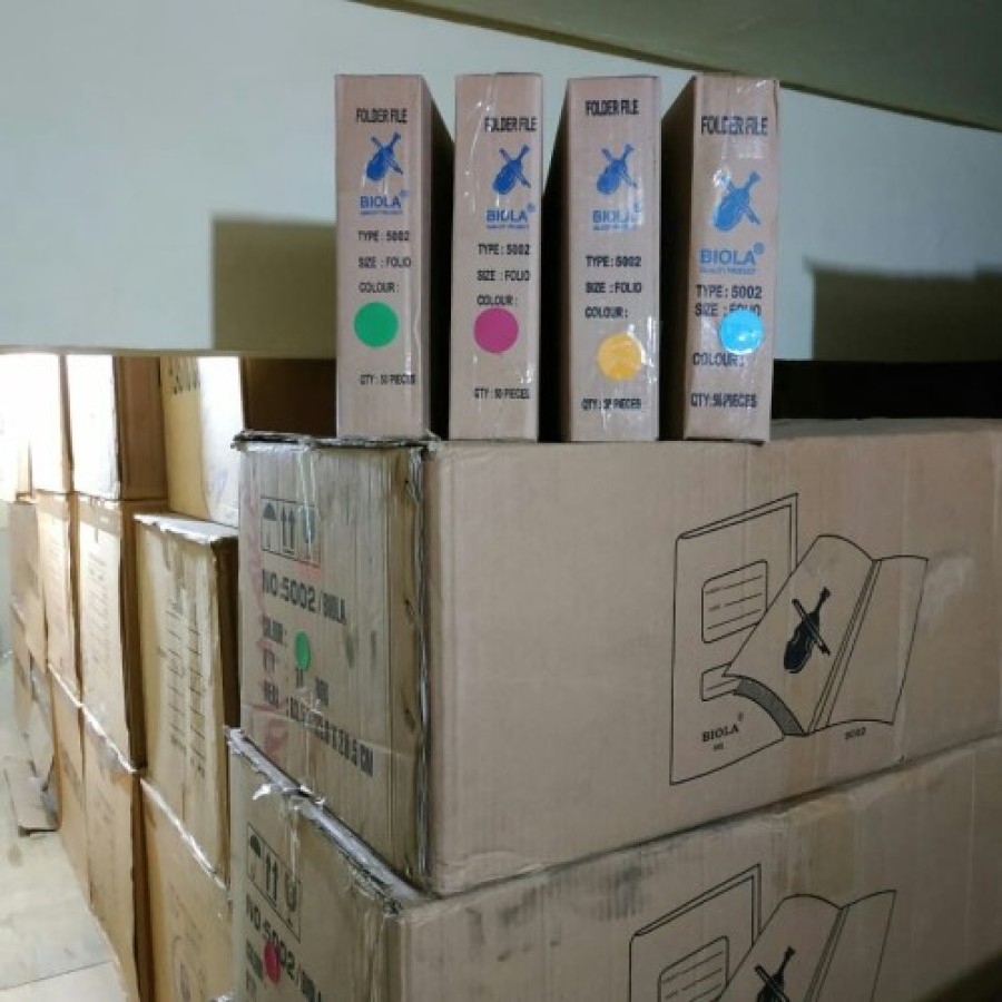 Snelhecter Folio Kertas / Business File Kertas - depan
