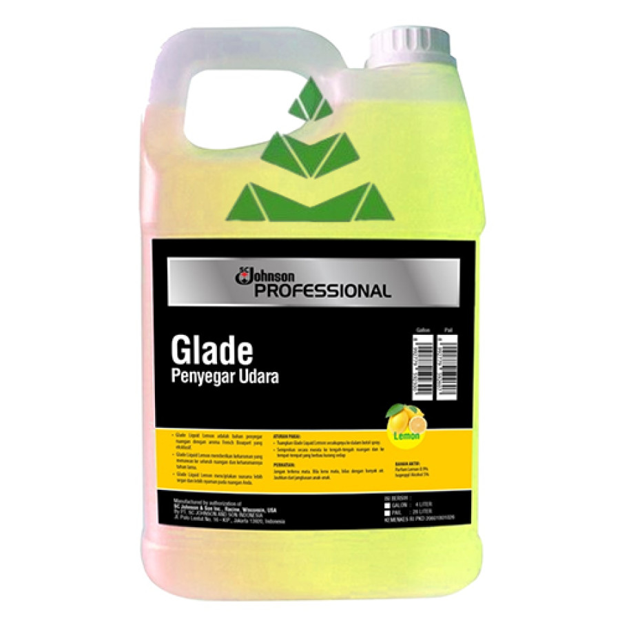 SCJohnson Professional GLADE FRESHNER LIQUID Pengharum Udara LEMON