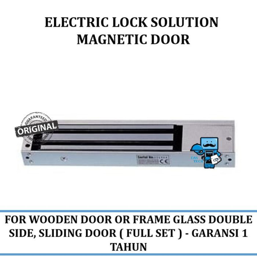 Solution X802 lengkap dengan magnetic door lock - samping