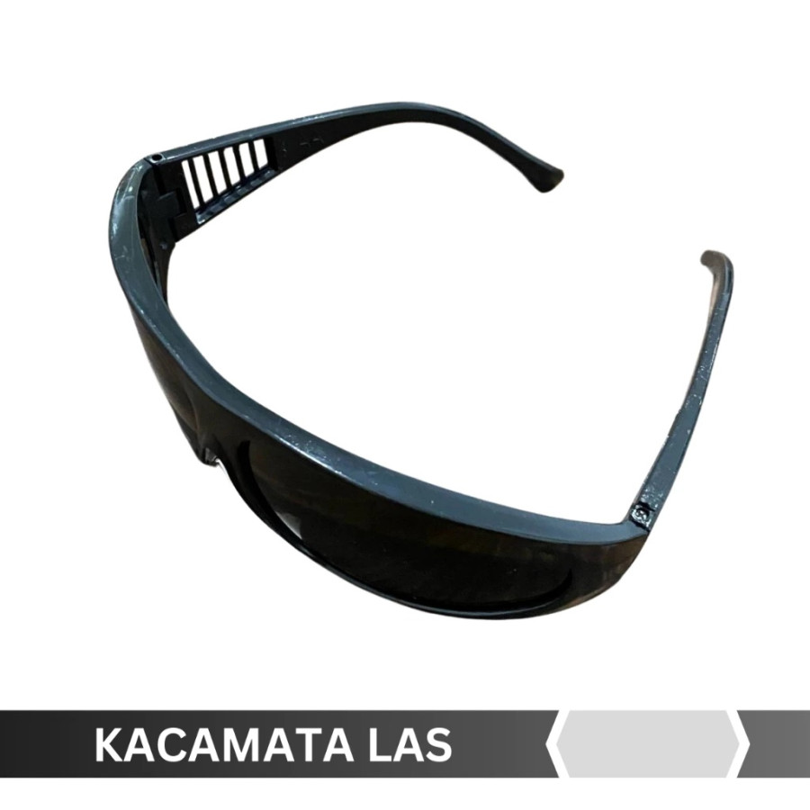 KACA MATA LAS HITAM - samping