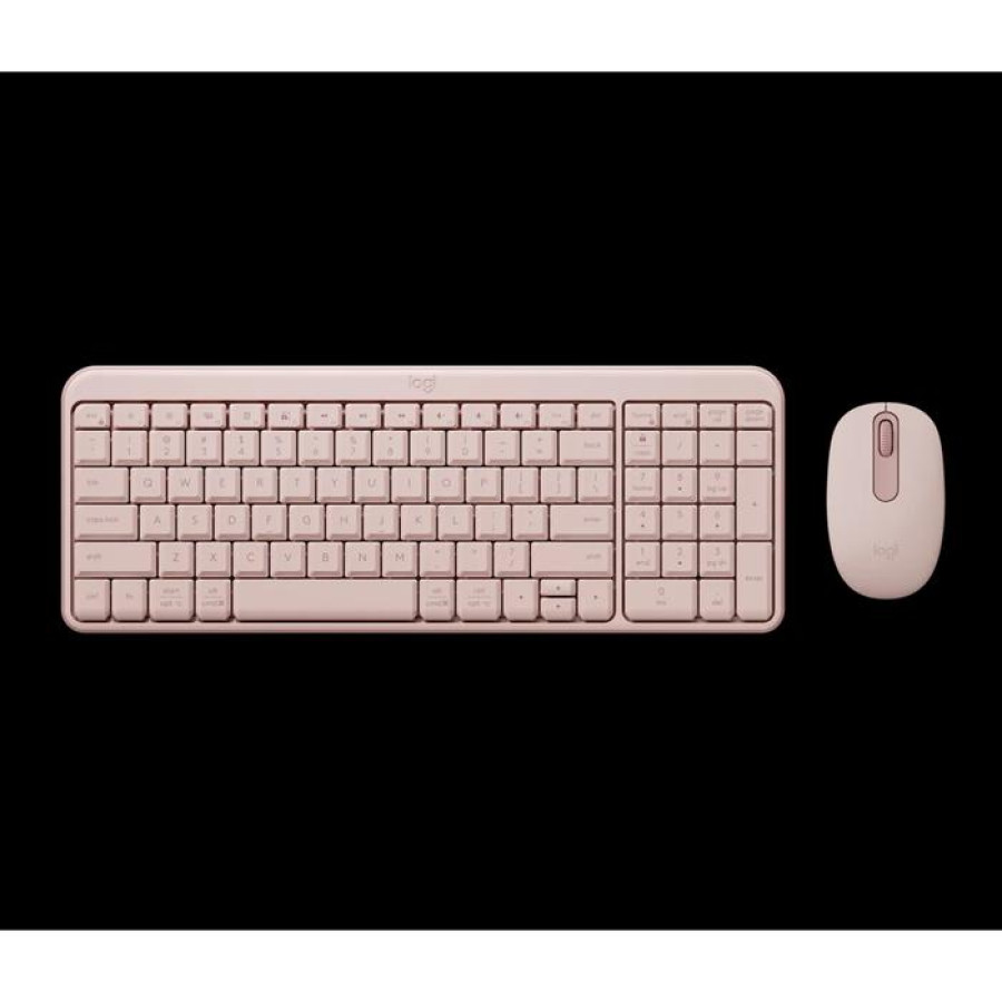 Logitech MK250 Keyboard Mouse Bluetooth Wireless Combo - samping