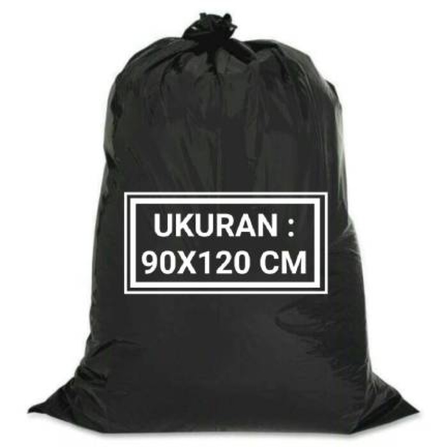 Kantong Plastik Sampah Ekonomis Plastik Tebal Uk. 90x120 - utama