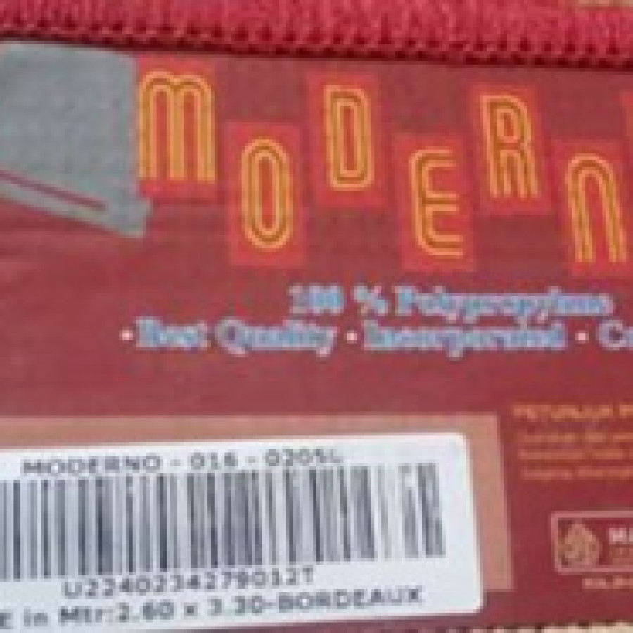 Karpet Moderno - depan