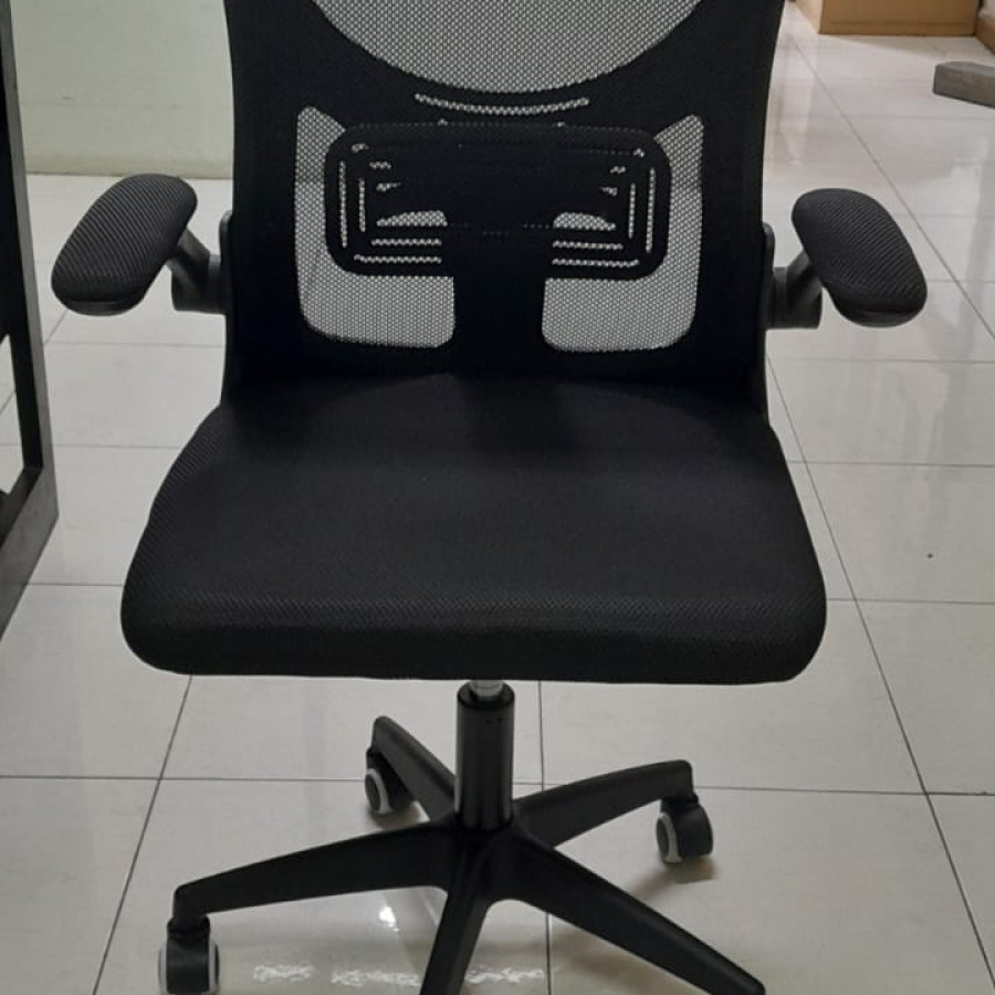 Kursi Kantor Sandaran Rendah - Hitam - utama