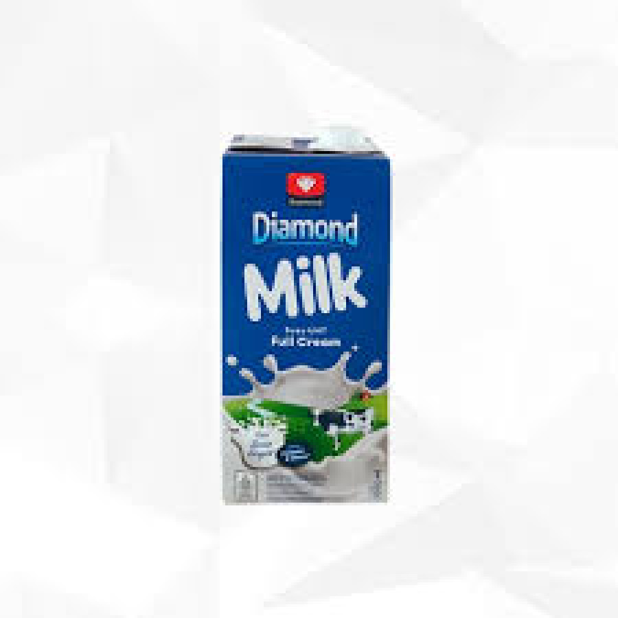 UHT Diamond Milk Plain 1 Lt