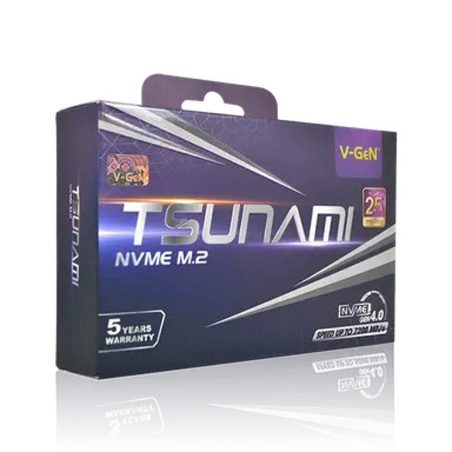 V-GEN SSD Tsunami M.2 NVMe PCIe Gen 4.0 – Heatshink [1TB]