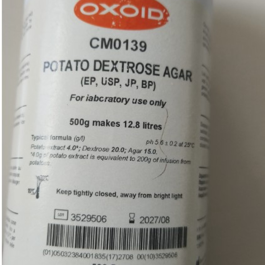 POTATO DEXTROSE AGAR OXOID - utama