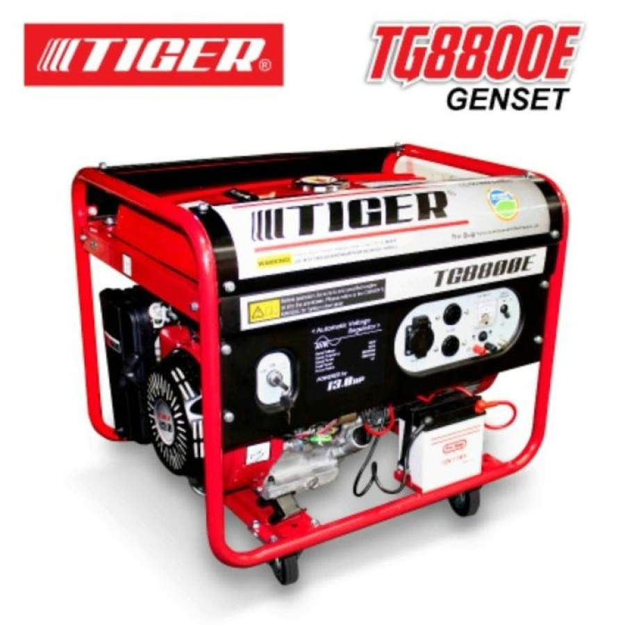 Tiger Generator Set Bensin TG8800E 5500 Watt