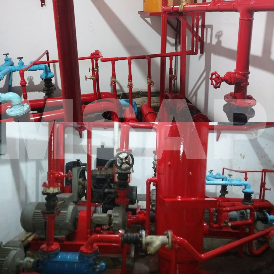 Pipa Seamless SCH 80 Sistem Hydrant dan Pemasangan