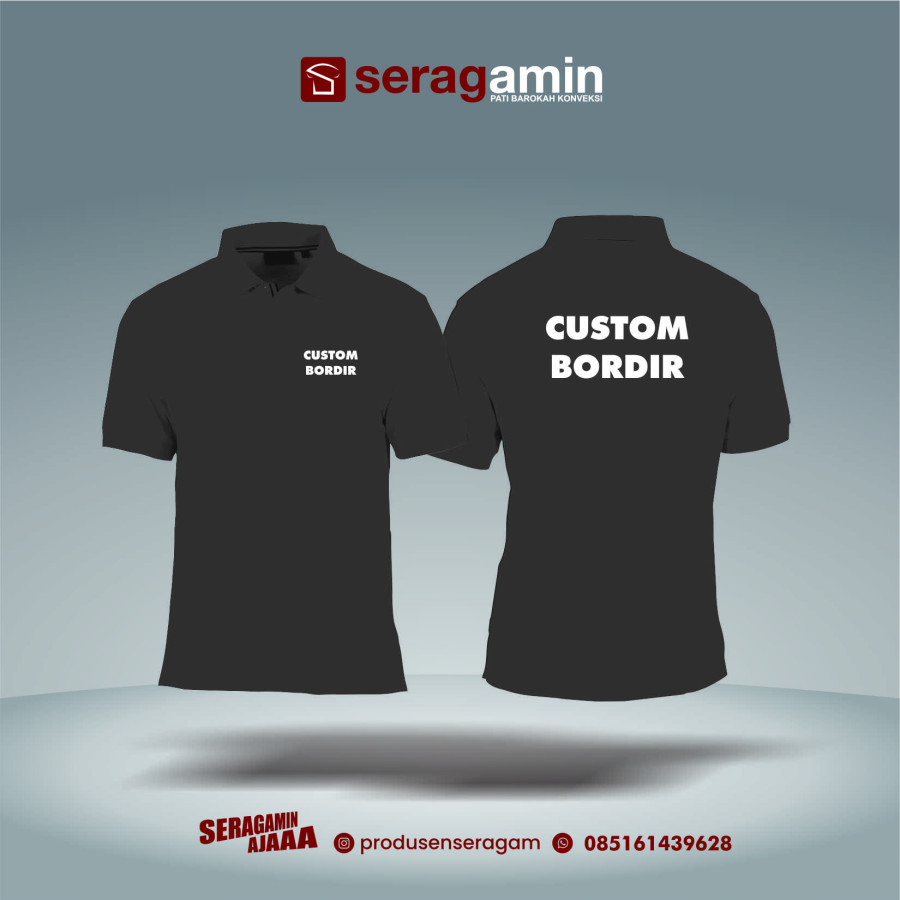 Polo tshirt custom - utama