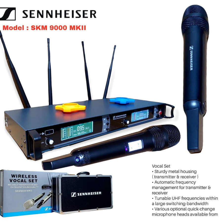 Mic Wireless Sennheiser ( Handheld ) Multi Channel