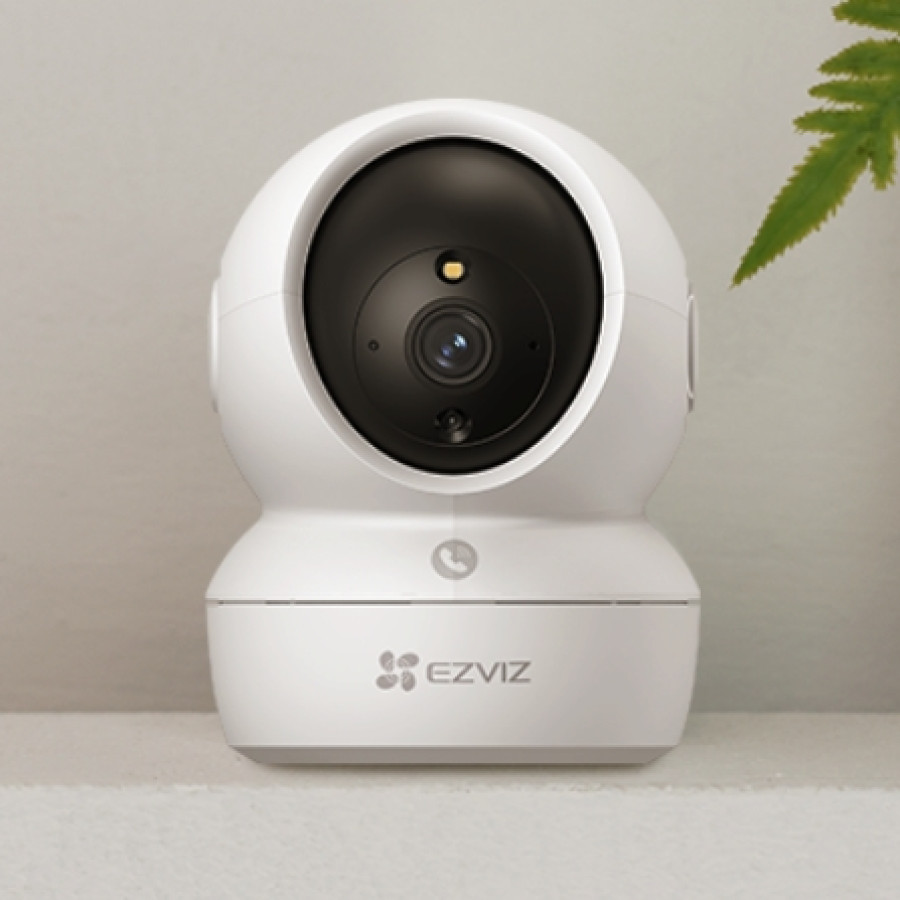 PAKET CCTV Ezviz H6N 2MP Smart Wifi Pan Tilt IP Camera CCTV Indoor 1080P