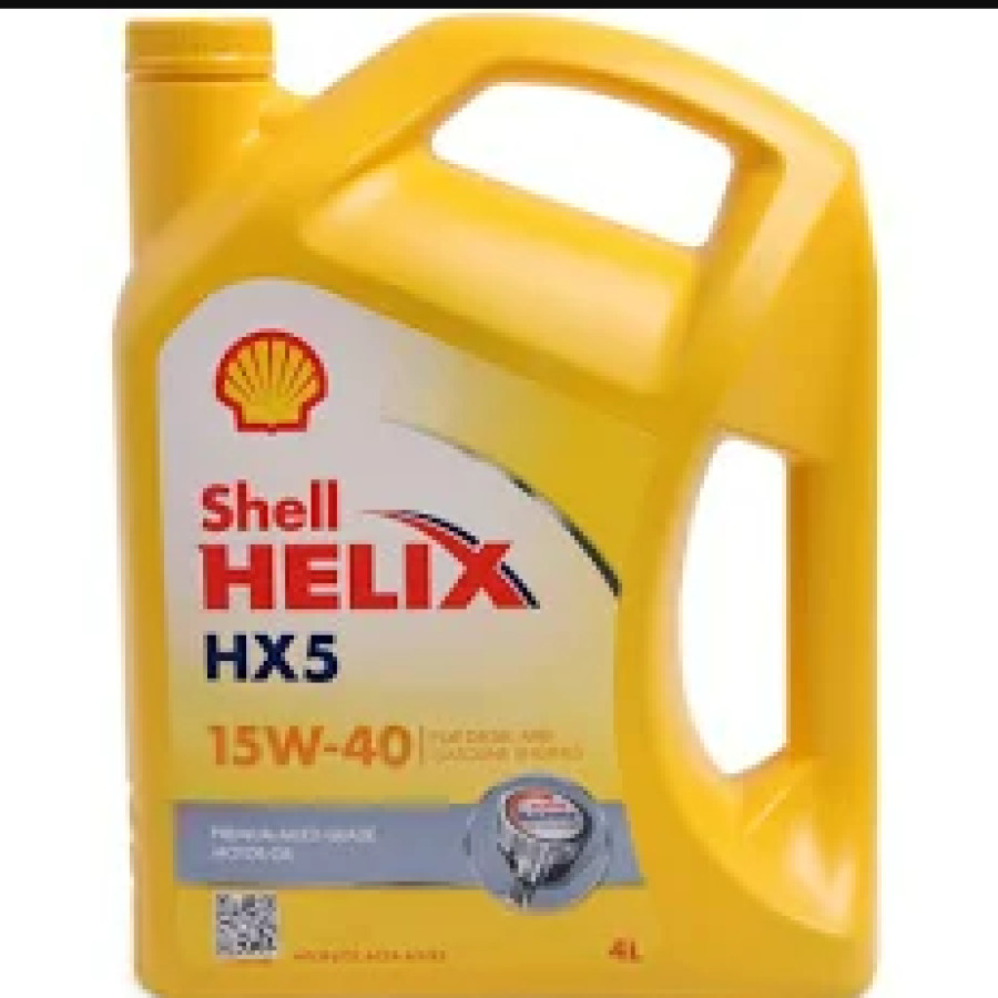 Shell Helix Oli Mesin Mobil Hx5 15w40 4 Ltr - utama