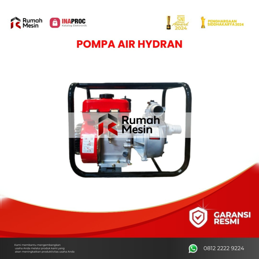 Pompa Air Hydran - depan