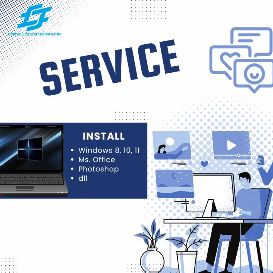 Service Install Ulang Windows/Linux/Ubuntu