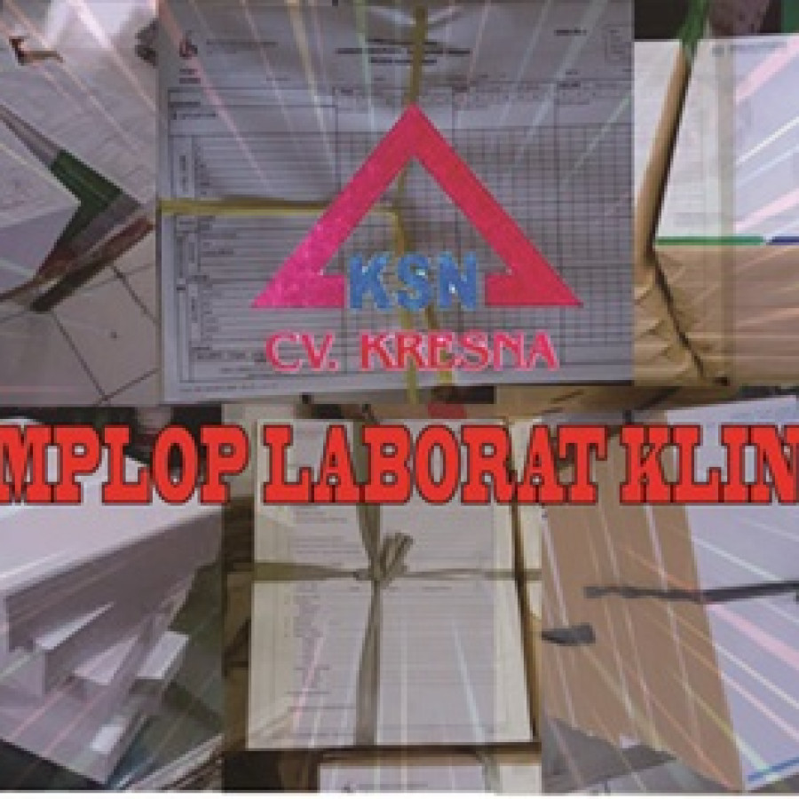 Amplop Laborat Klinik