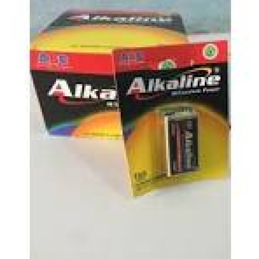 Baterai Kotak Alkaline 9 Volt - utama