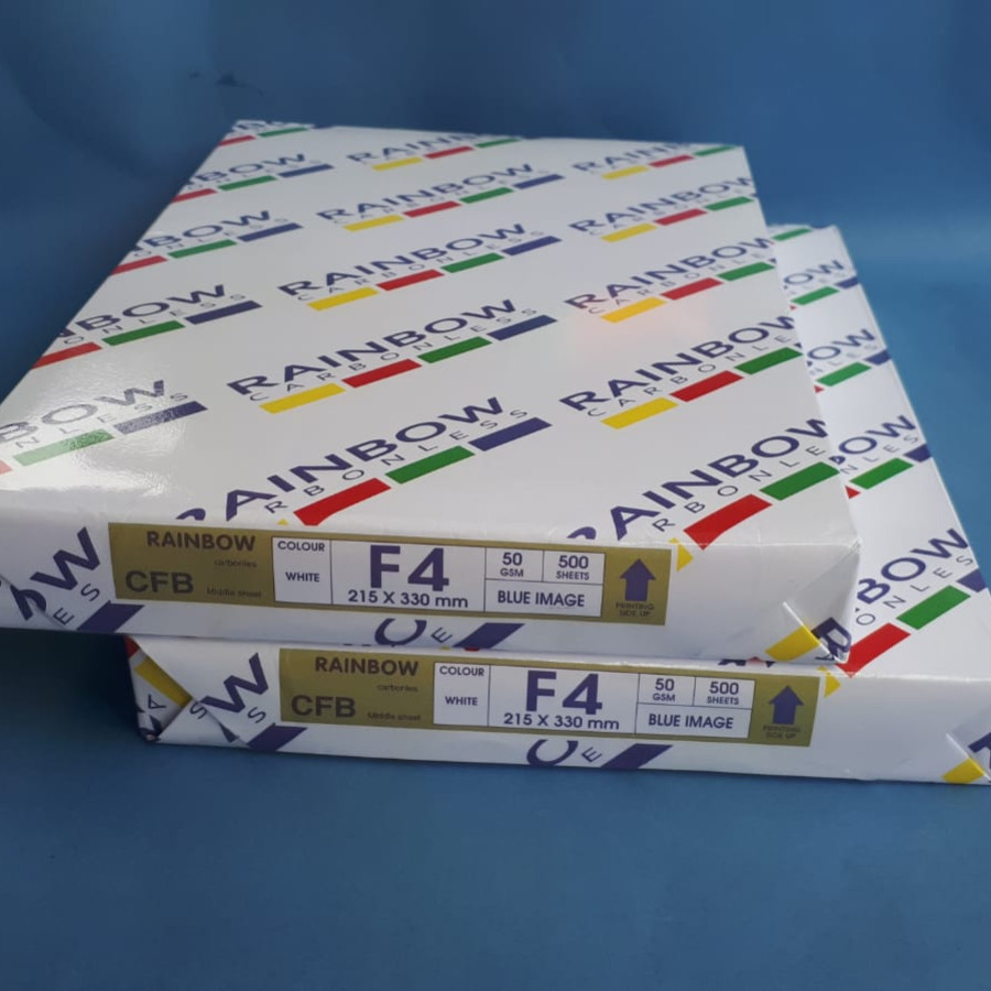 Kertas NCR Putih F4 Rainbow