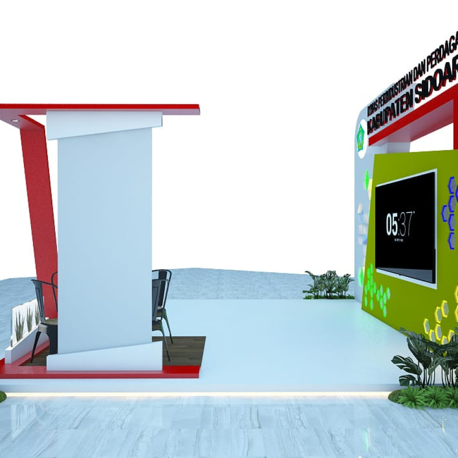Special Design Booth - Large (6 x 6) - samping