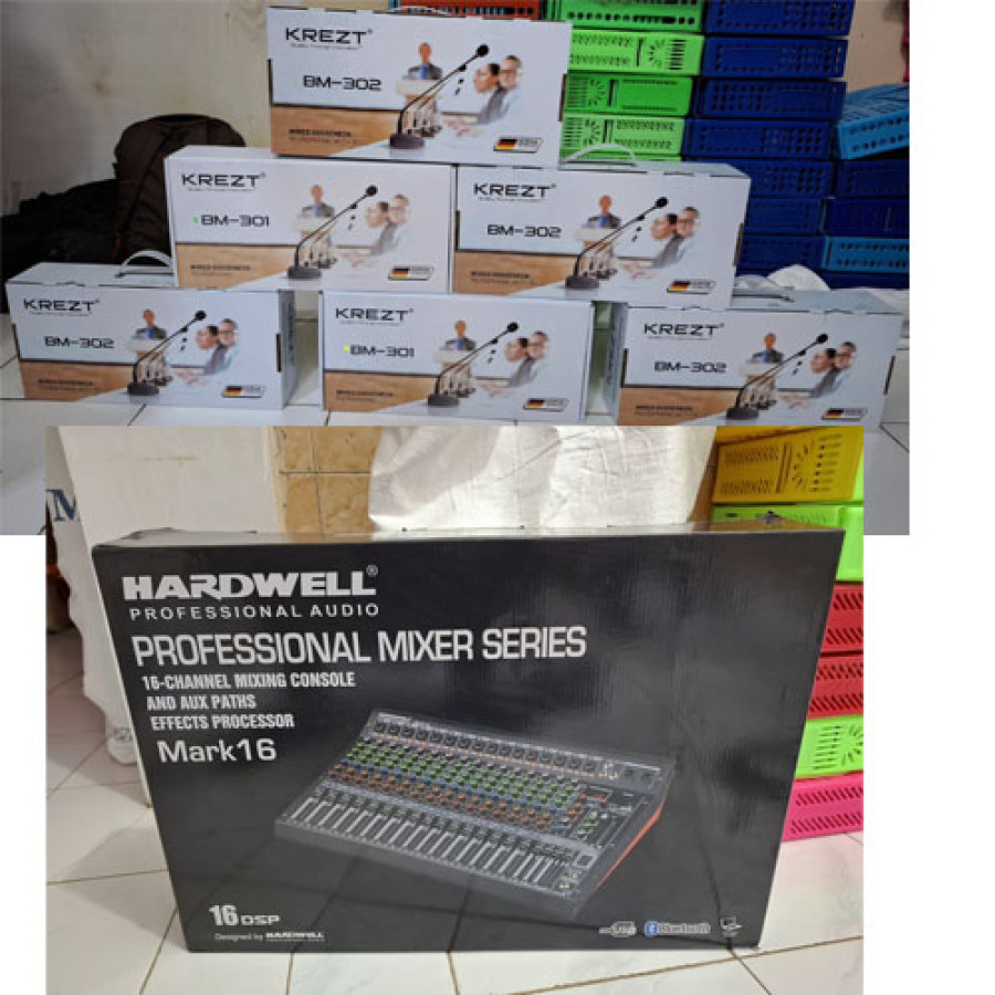 Paket Pemasangan Jaringan Microphone Ruangan