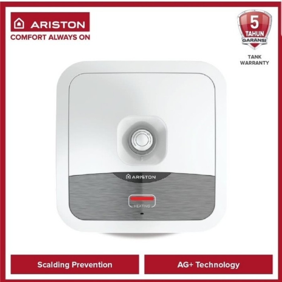 Ariston Water Heater AN2 10 R 200 ID (10L, 200W) + instalasi + shower