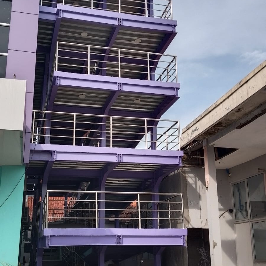 PEMELIHARAAN CAT WORK DAN AREA RAM JALUR EVAKUASI - utama