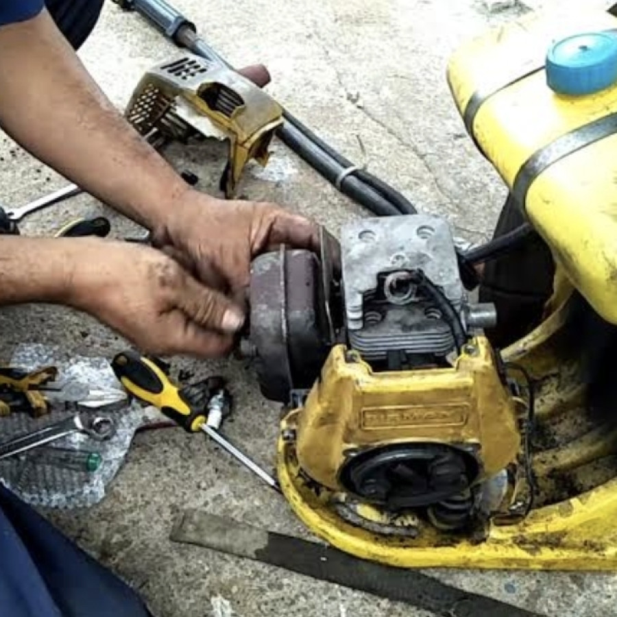 Jasa service mesin potong rumput - detail