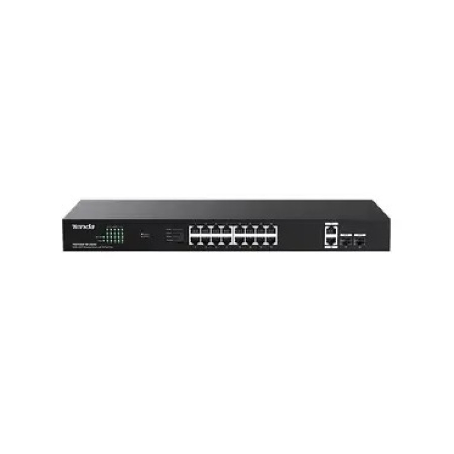 TENDA 18GE+2SFP Ethernet Switch With 16-Port PoE [TEG1120P-16-250W]
