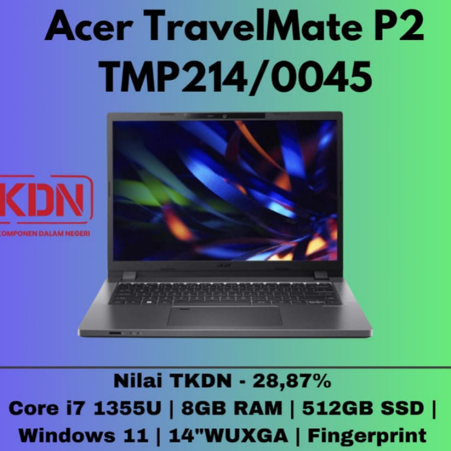 Laptop Acer TMP214 8GB 512GB