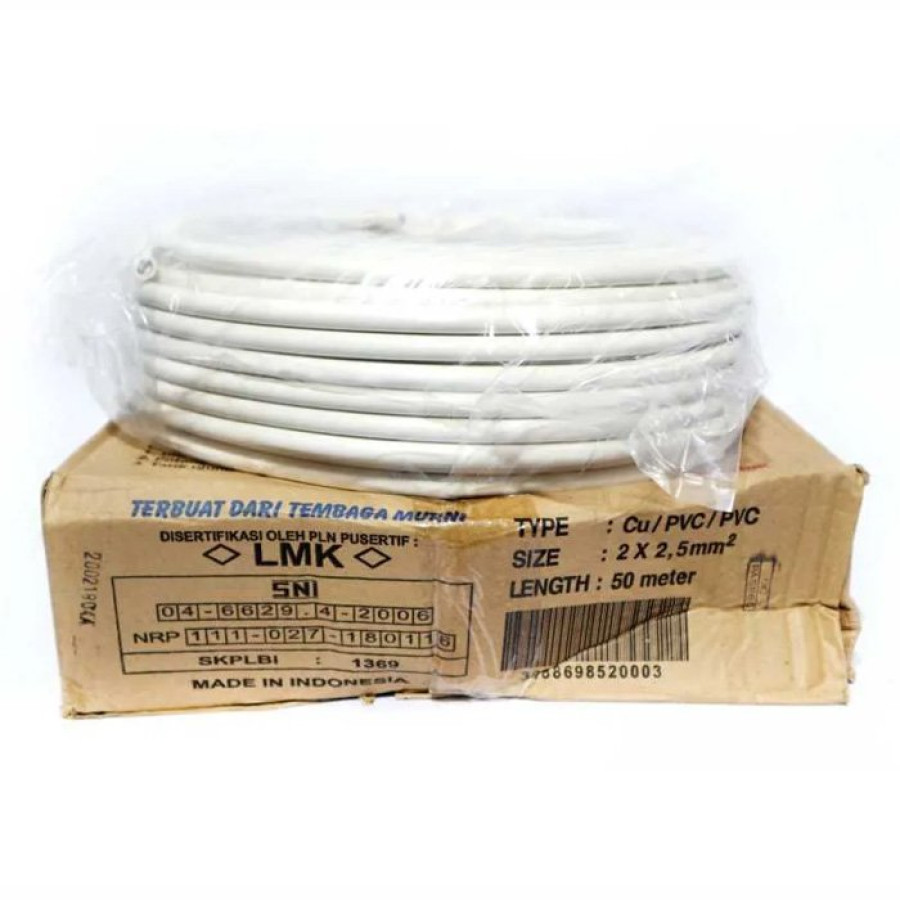 KABEL LISTRIK NYM 50 METER (UK. 2 x 2,5MM)