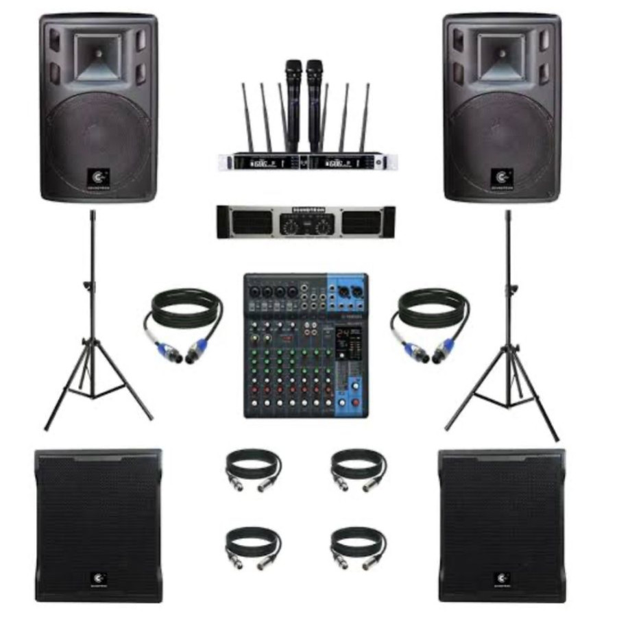 Sewa Peralatan Sound System 1 Set - detail