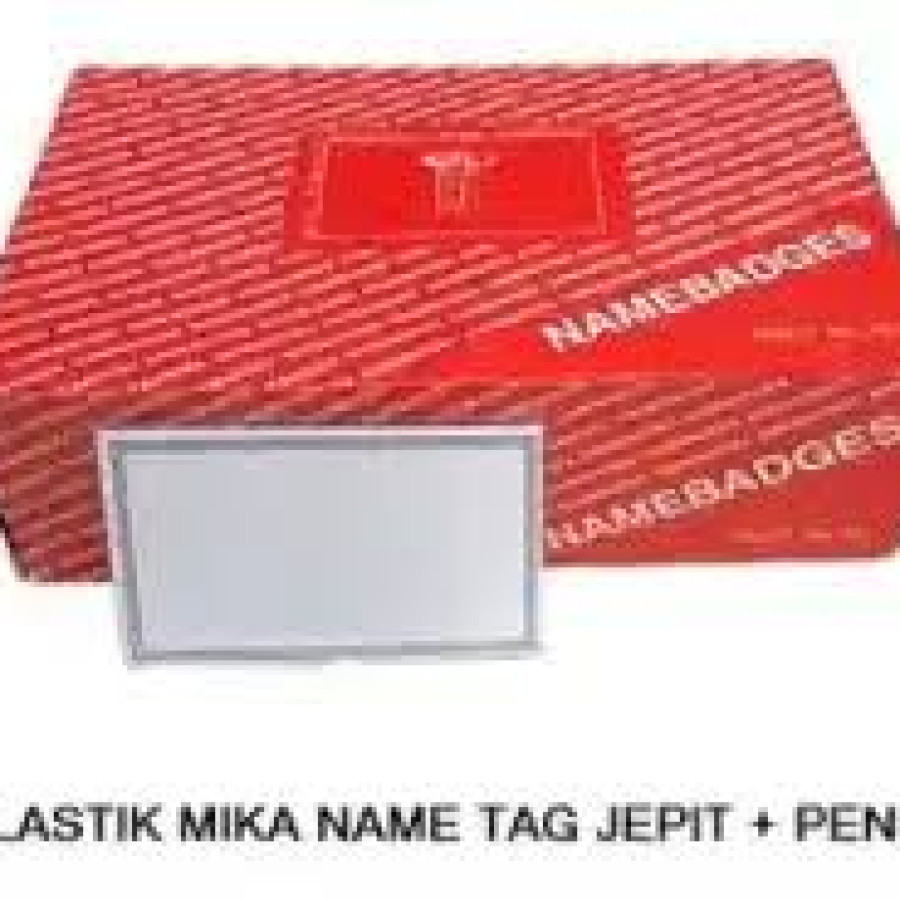 Name Tag (Tanpa Merk)