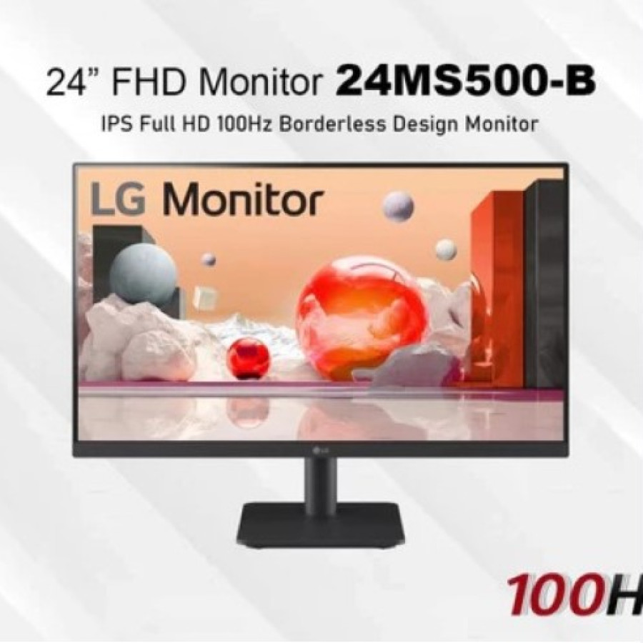 LG 24" IPS FHD Monitor 24MS500-B 100Hz