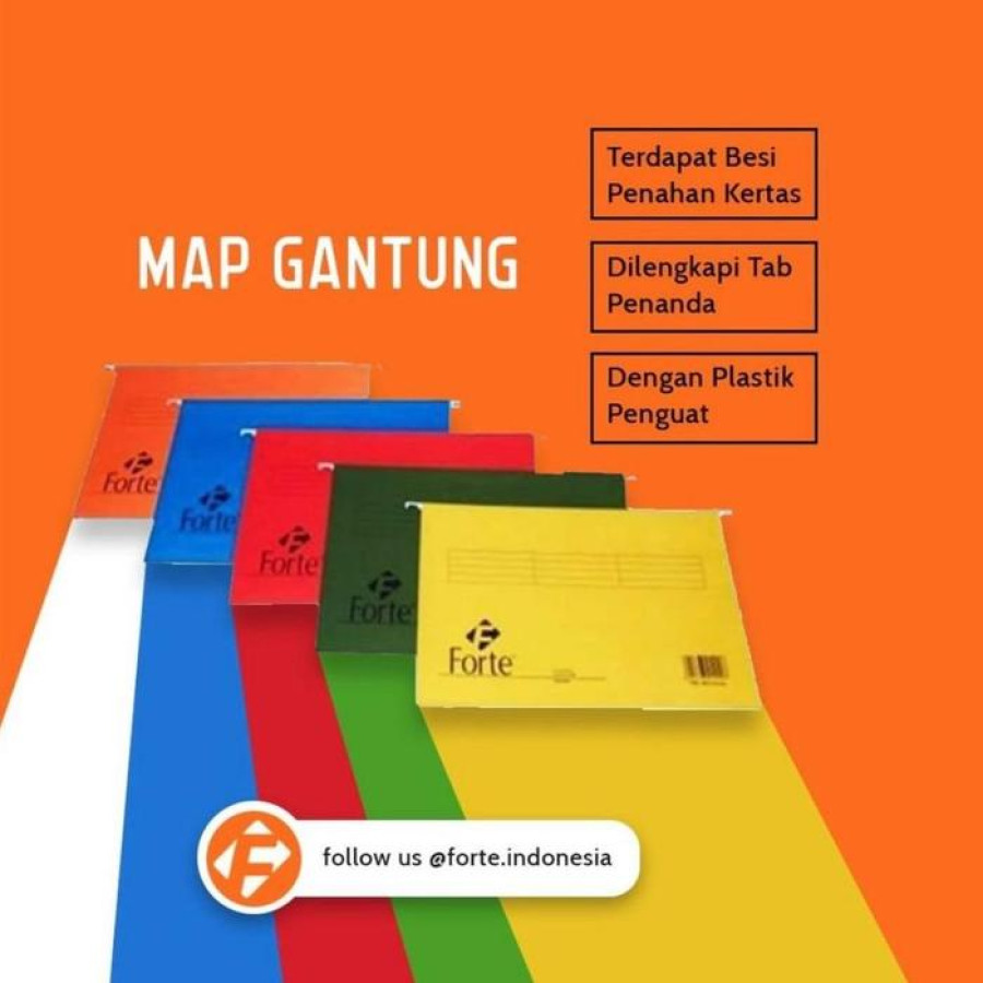 Map Gantung / Suspension Filling Folder Merk FORTE - depan