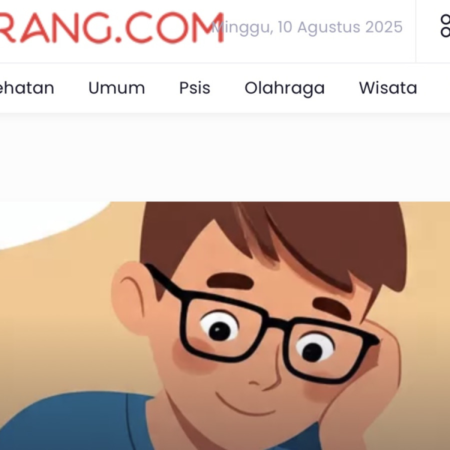 Iklan advertorial di media online ayosemarang.com - samping
