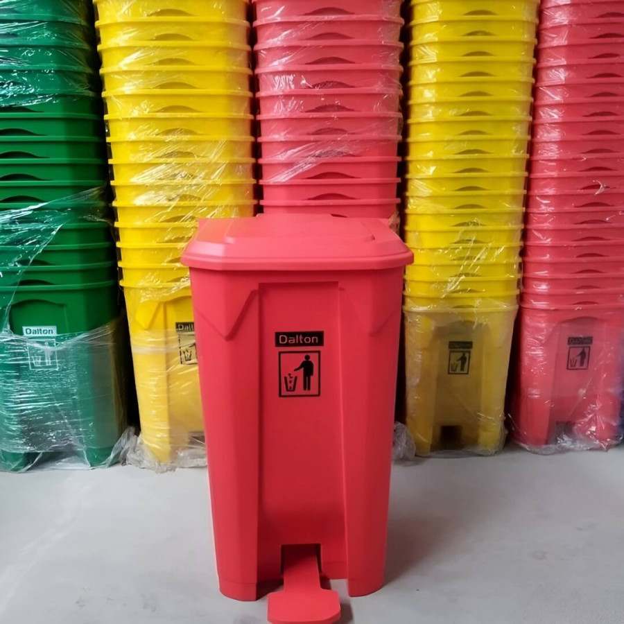 Tempat sampah Injak 70L (DUSTBIN PEDAL NW 70L) - samping